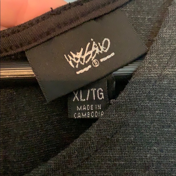 Black and Gray Skater Dress - Picture 7 of 7